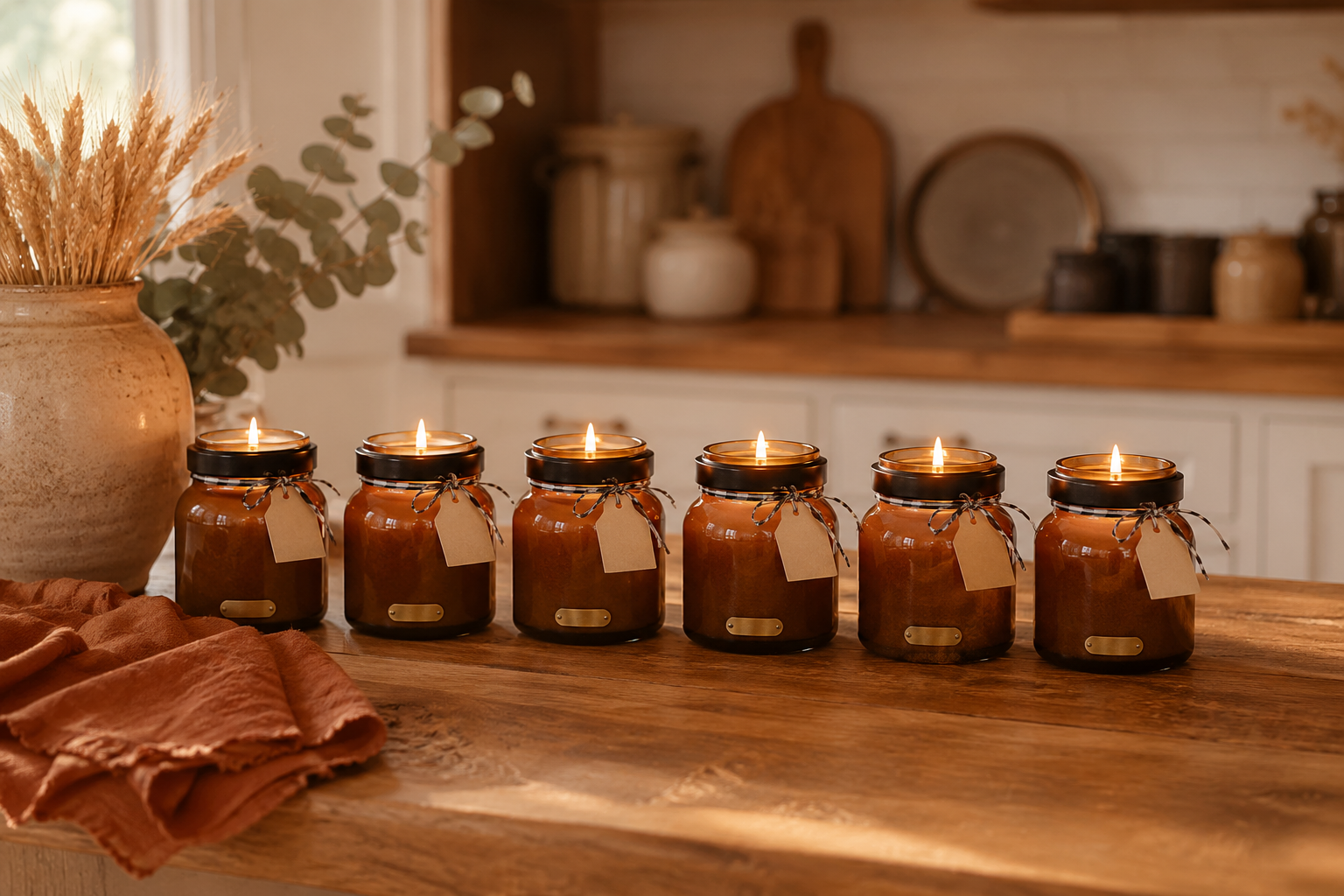 6 Fall Candle Scents for a Cozy Farmhouse Home