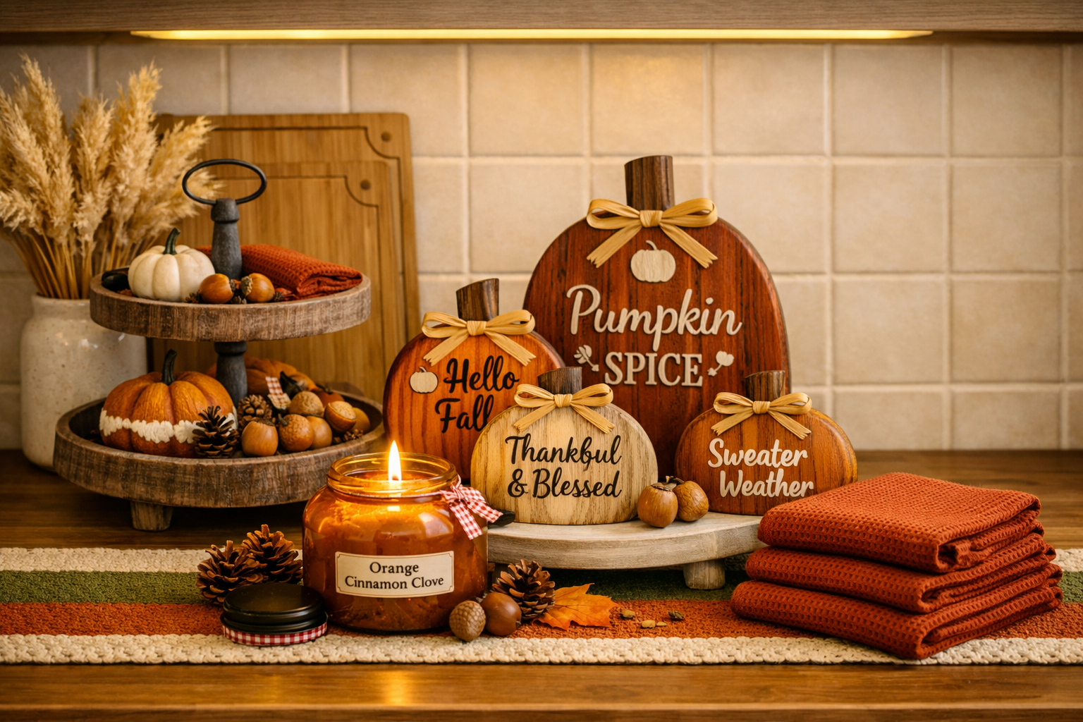 8 Fall Kitchen Must-Haves for a Cozy Farmhouse Look